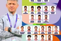 Coaching Staff of the Tajik Team Announces Squad for the Matches against Saudi Arabia