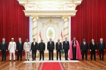 President Emomali Rahmon Receives Letters of Credence From Foreign Ambassadors