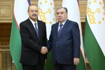 President Emomali Rahmon Receives the Prime Minister of the Republic of Uzbekistan Abdulla Aripov