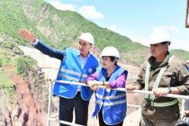 IMF Managing Director Kristalina Georgieva Gets Acquainted with Construction Works at the Rogun HPP