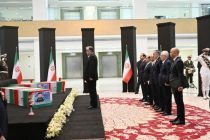 President of Tajikistan Emomali Rahmon attends farewell ceremony for late President of Iran Ebrahim Raisi