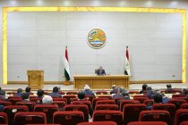 Meeting of the Government of the Republic of Tajikistan