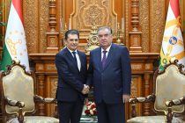 Head of State Emomali Rahmon Receives the UN Under-Secretary-General for General Assembly and Conference Management Movses Abelian