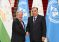President of Tajikistan Emomali Rahmon meetis with Secretary-General of the United Nations Antonio Guterres