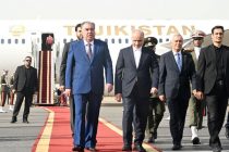 President Emomali Rahmon Arrives in Tehran on a Working Visit