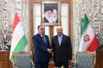 President Emomali Rahmon Meets the Speaker of the Islamic Consultative Assembly of the Islamic Republic of Iran Mohammad Bagher Ghalibaf