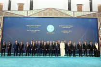 President of Tajikistan Emomali Rahmon participates in the “SCO Plus” meeting in Astana