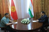 Co-chairs of the Tajik and Kyrgyz Governmental Delegations on Border Delimitation and Demarcation Meet in Buston