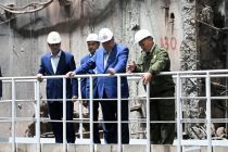 President Emomali Rahmon visits Rogun HPP’ engine room