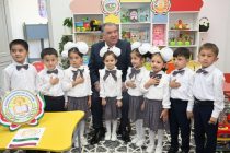 Leader of the Nation inaugurates kindergarten No. 1 in Konibodom