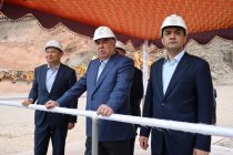 President of Tajikistan Emomali Rahmon inspected progress at Rogun» HPP’ permanent water intake tunnels and gate shafts