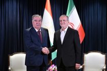 President of Tajikistan Emomali Rahmon meets with President of the Islamic Republic of Iran Masoud Pezeshkian in New-York