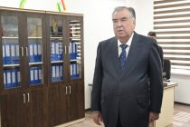 President Emomali Rahmon attended the opening of the building of the Department of the Ministry of Finance of the Republic of Tajikistan in Tojikobod district