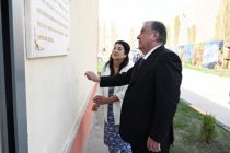 Leader of the Nation Emomali Rahmon attended the opening ceremony of Nemathoi Rushon enterprise