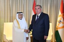 President of Tajikistan Emomali Rahmon meets with Founder of Qatar International Islamic Bank Sheikh Ali bin Abdullah Al Thani