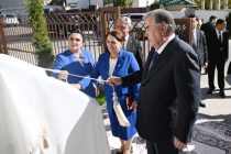 President Emomali Rahmon attended the opening ceremony of the building of the executive committees of the People’s Democratic Party of Tajikistan in Badakhshan Mountainous Autonomous Province and Khorugh