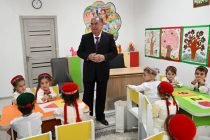 The Head of state Emomali Rahmon attended the opening ceremony of Shaido Children’s Development Center in Rushon district