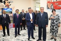 President Emomali Rahmon inaugurates new private preschool institution building «Bibioisha» in Tursunzoda