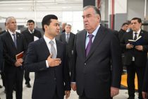 President Emomali Rahmon participated in opening of ARK Sanoat factory for production of soft drinks in Dushanbe