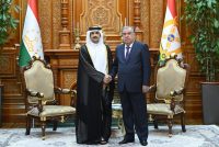 President Emomali Rahmon received the Minister of Culture of the State of Qatar Sheikh Abdulrahman bin Hamad bin Jassim bin Hamad Al Thani