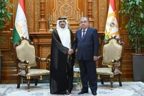 President Emomali Rahmon received the Minister of Culture of the State of Qatar Sheikh Abdulrahman bin Hamad bin Jassim bin Hamad Al Thani