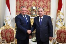 President Emomali Rahmon received Deputy Chairman of the Government of the Russian Federation Marat Khusnullin