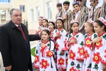 President Emomali Rahmon attended inauguration of new building of Jaloliddin Balkhi art school