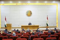 President Emomali Rahmon chairs Government meeting of the Republic of Tajikistan