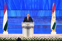 President Emomali Rahmon attends solemn gathering in honor of the 30th anniversary of the adoption of the Constitution of the Republic of Tajikistan