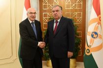 President Emomali Rahmon meets with Under-Secretary-General of the United Nations Vladimir Voronkov