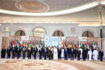 President Emomali Rahmon attends the Extraordinary Joint Arab-Islamic Summit in Riyadh