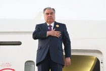 President Emomali Rahmon leaves for Azerbaijan, concluding his working visit in Saudi Arabia