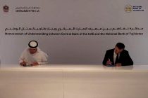 National Bank of Tajikistan and the Central Bank of the UAE Sign a Cooperation Document