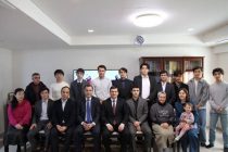 President of the National Academy of Sciences Meets Tajik Students in Japan