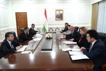 Prime Minister of Tajikistan Meets Minister of Foreign and European Affairs of Croatia