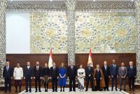 President Emomali Rahmon accepts credentials of newly-appointed Ambassadors to Tajikistan