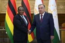 President Emomali Rahmon receives First Vice President of Zimbabwe Constantino Chiwenga