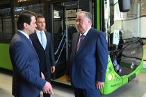President Emomali Rahmon got acquainted with activities of Akia Avesto Automotive Industry Company in Dushanbe