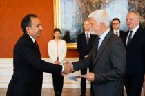 Tajik Ambassador Presents Credentials to the President of the Czech Republic