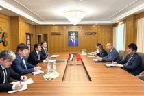Tajikistan and China Discuss Expanding Cooperation in Industry Sector