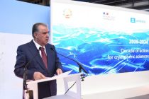 President Emomali Rahmon attends high-level event dedicated to the launch of the International Decade for Action on Cryospheric Sciences, 2025-2034