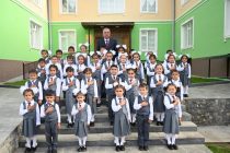 President Emomali Rahmon attended opening ceremony of Payravoni Peshvo Preschool Institution in Shugnon district