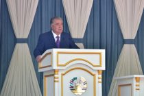 President Emomali Rahmon held a meeting with leaders and activists of Rushon district