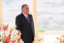 President arrives in Khorugh on a working visit
