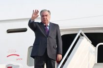 President of Tajikistan Emomali Rahmon departs for Central Asia — China Summit in Astana