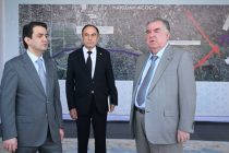 President Emomali Rahmon inspected progress of construction of Dushanbe highway