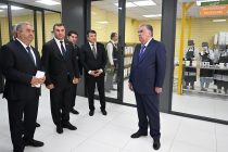 Leader of the Nation Emomali Rahmon inaugurated Agro-Industrial Complex in Darvoz district