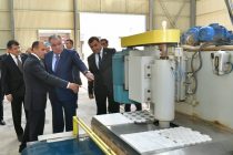 President Emomali Rahmon attends opening of decorative stone production enterprises in Vanj district
