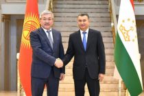 Prime Minister of Tajikistan Meets Chairman of the Cabinet of Ministers of Kyrgyzstan