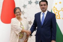 Rustam Emomali Meets with Japanese Ambassador to Tajikistan Keiko Furuta
